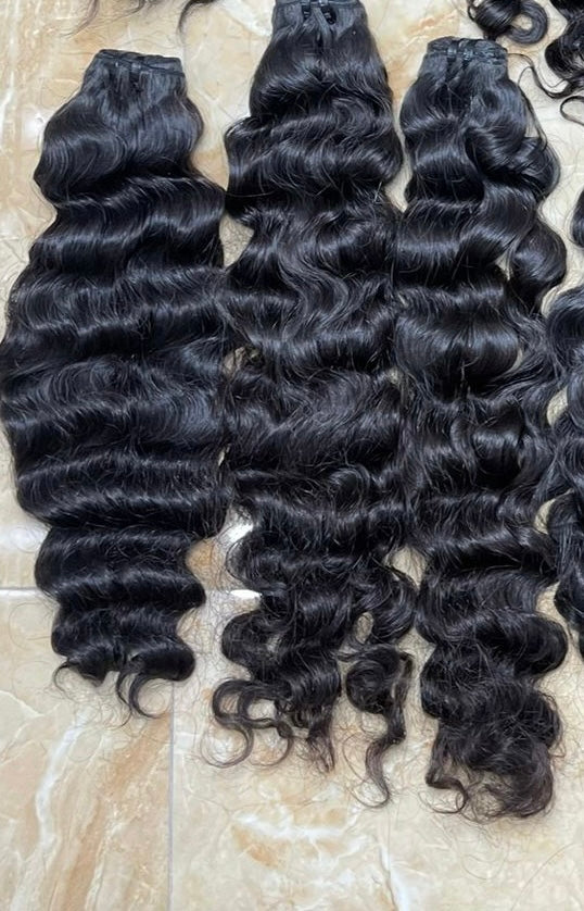 Raw South Indian Natural Curly